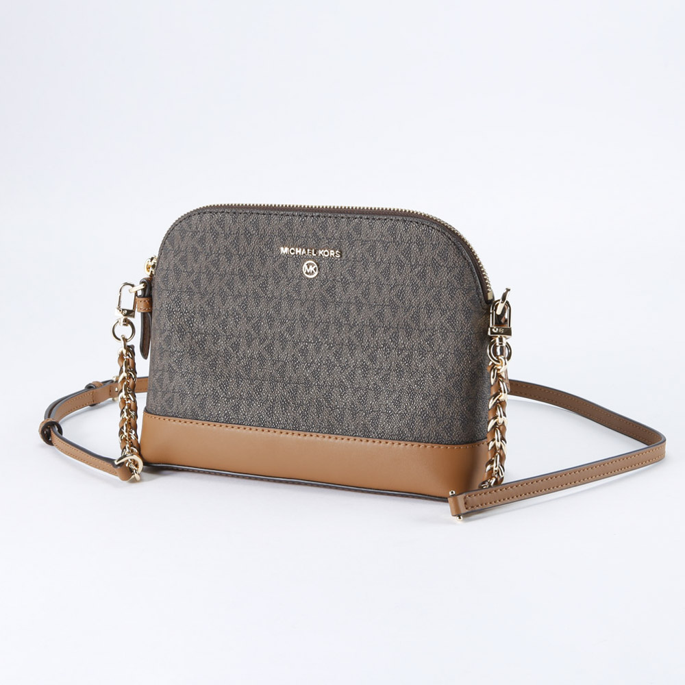 マイケルコース MICHAEL KORS ショルダーバッグ JET SET CHARM DOME PVC シグネチャー LG CROSSBODY 32T1GT9C3B【FITHOUSE ONLINE SHOP】