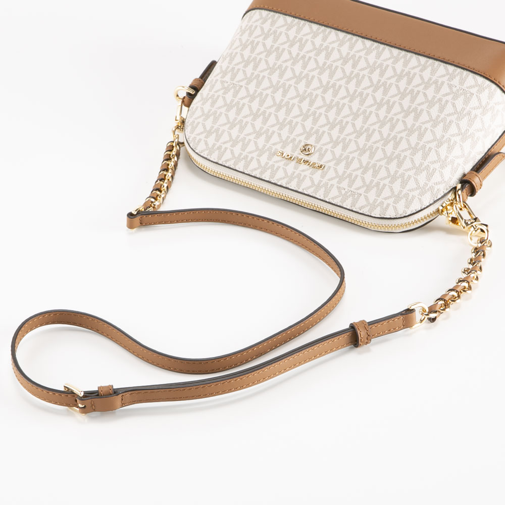 マイケルコース MICHAEL KORS ショルダーバッグ JET SET CHARM DOME PVC シグネチャー LG CROSSBODY 32T1GT9C3B【FITHOUSE ONLINE SHOP】