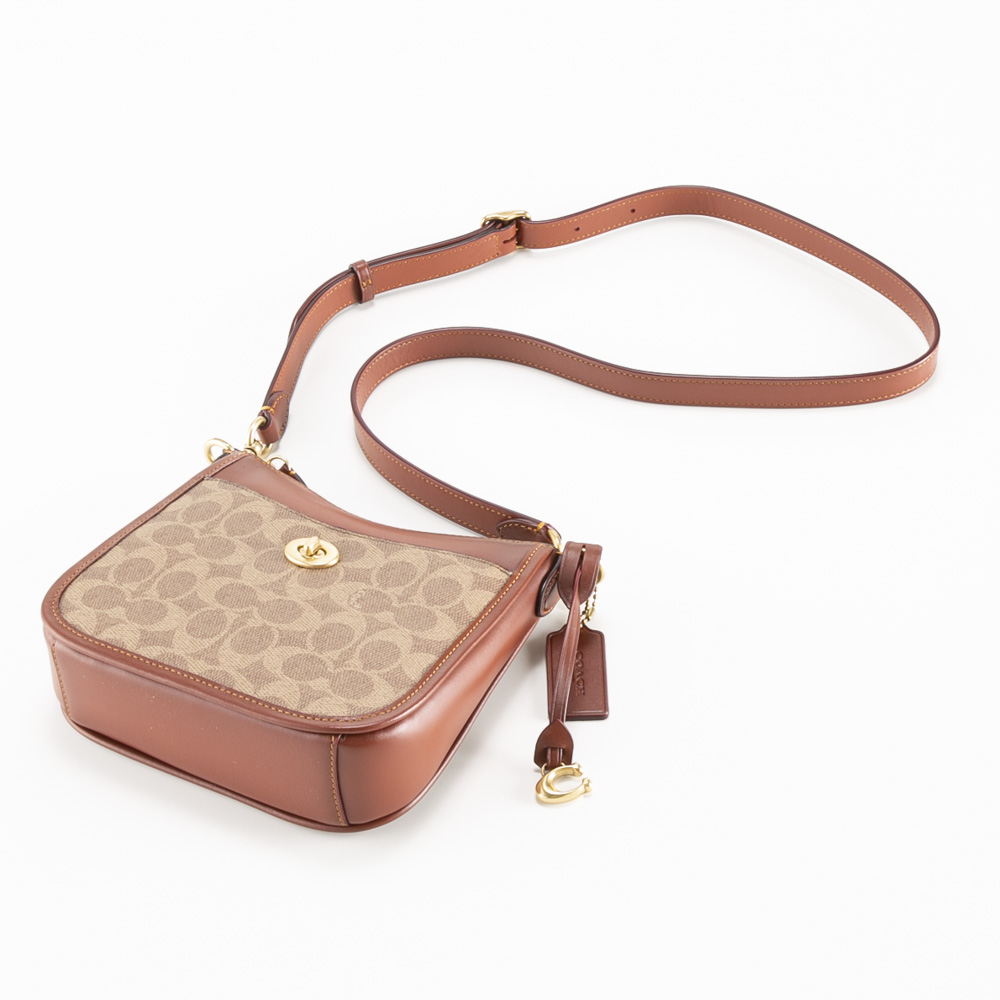 コーチ COACH ショルダーバッグ CHAISE シグネチャー ミニクロス