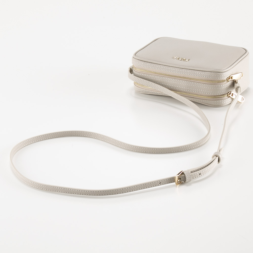 FURLA◇ショルダーバッグ/-/PNK/ストライプ/EK27LiL-