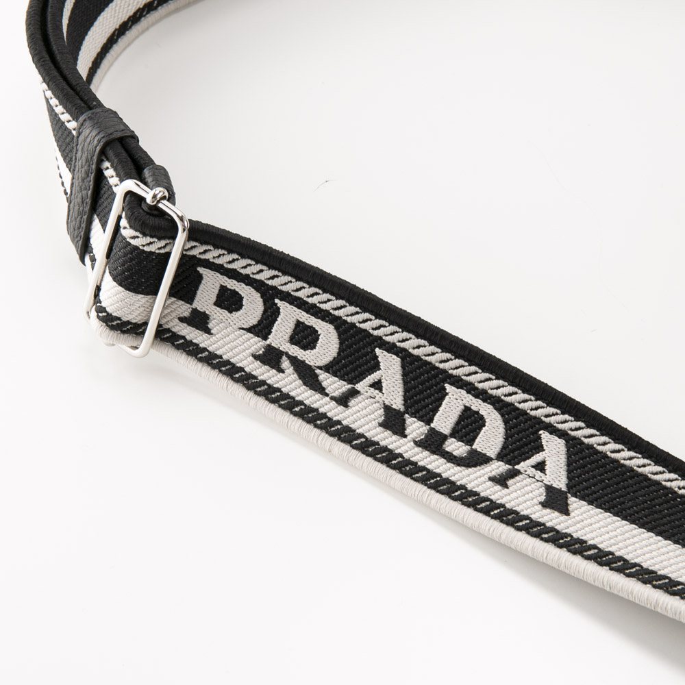 プラダ PRADA VITTELO DAINO SOFT ダブルファスナーショルダーバッグ 1BH082 2DKV 3OM【FITHOUSE ONLINE SHOP】