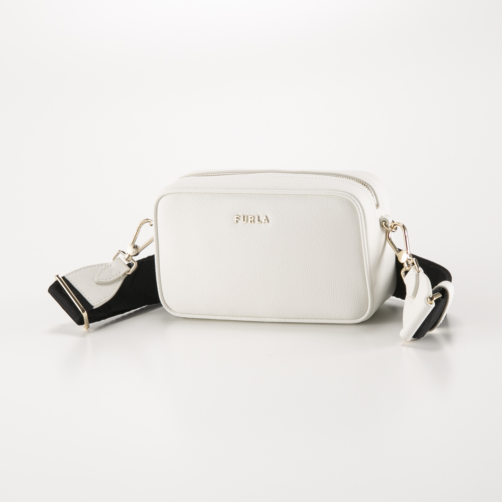 フルラ FURLA ショルダーバッグ CLASSIC CROSSBODY/TALCO h+NERO WE00600-BX2827【FITHOUSE ONLINE SHOP】