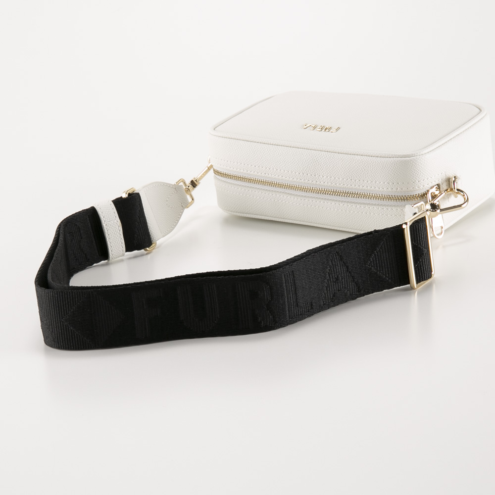 フルラ FURLA ショルダーバッグ CLASSIC CROSSBODY/TALCO h+NERO WE00600-BX2827【FITHOUSE ONLINE SHOP】