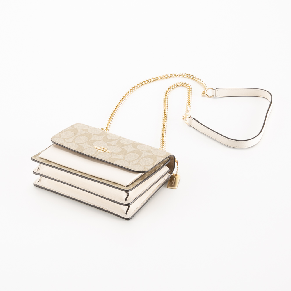 コーチ COACH ショルダーバッグ シグネチャー ミニクレア クロスボディ  