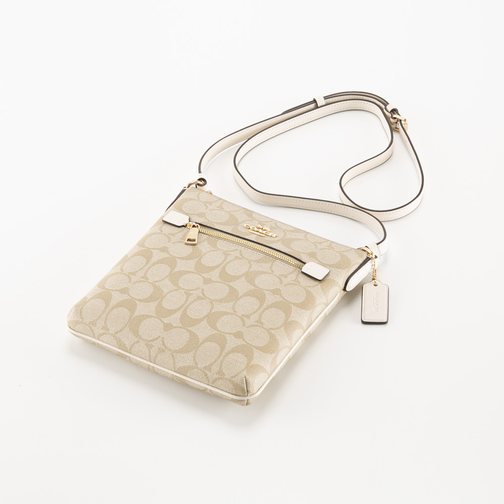 コーチ COACH ショルダーバッグ シグネチャー ミニ ローワン ファイルバッグ CF340【FITHOUSE ONLINE SHOP】