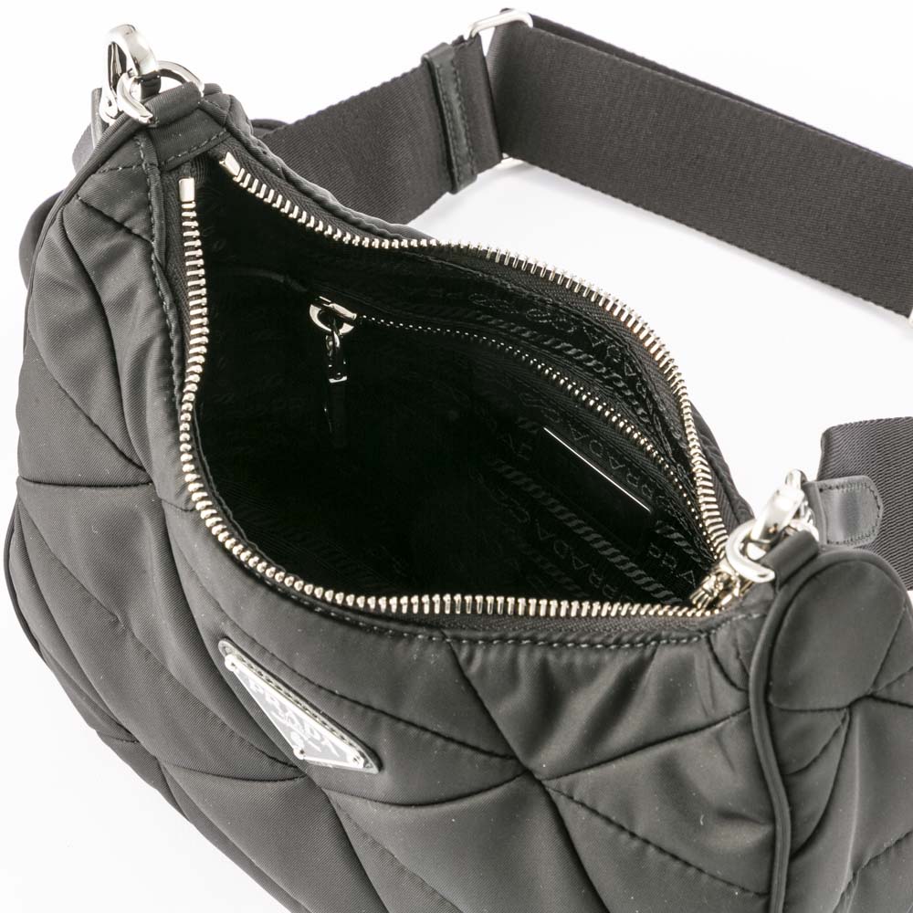 プラダ PRADA ショルダーバッグ TESSUTO QUILTING 1BC151 RDJN B9O【FITHOUSE ONLINE SHOP】