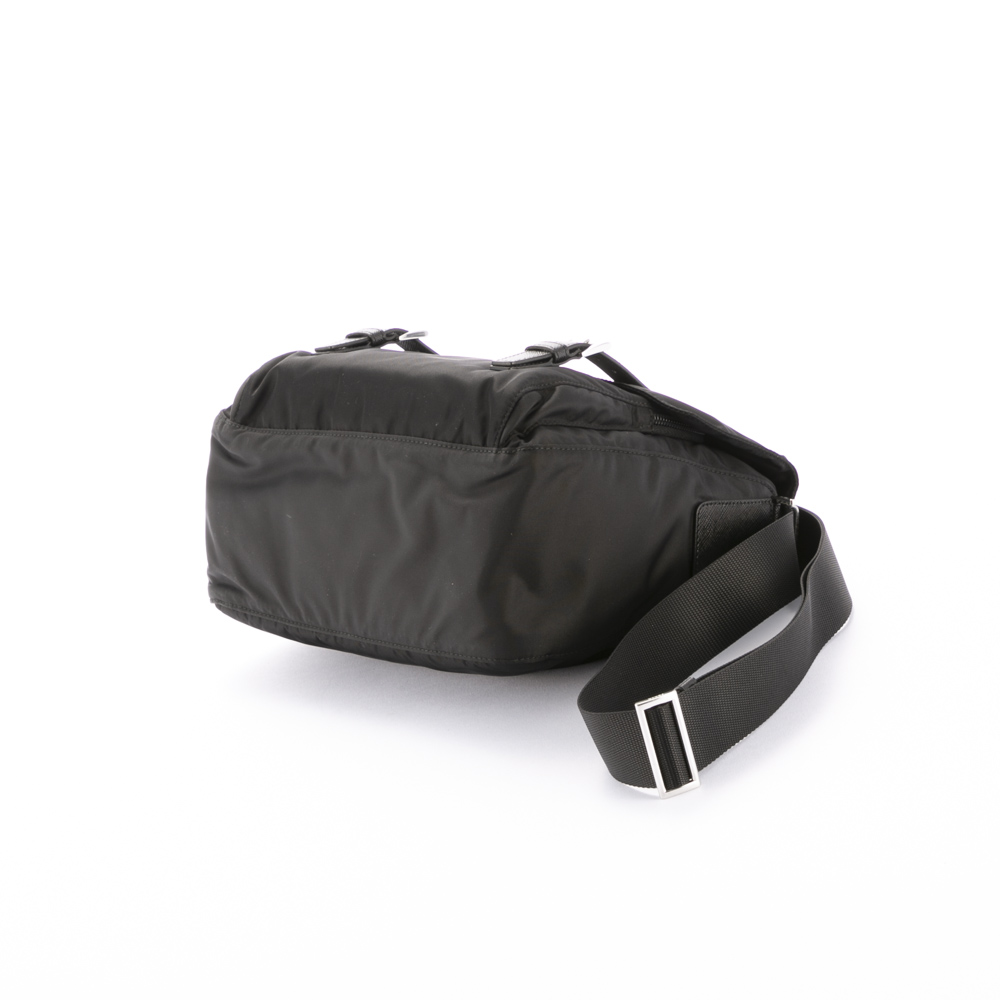 プラダ PRADA ReNylon フラップWベルトショルダーバッグ ポーチ付き 1BD953 RV44 B1M【FITHOUSE ONLINE SHOP】
