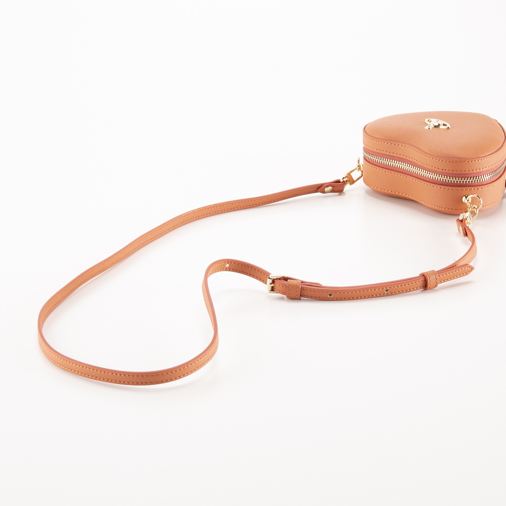 ヴィヴィアンウエストウッド Vivienne Westwood ショルダーバッグ SAFFIANO BIOGREEN ハート ミニ クロスボディ 5202006JU-S000B【FITHOUSE ONLINE SHOP】