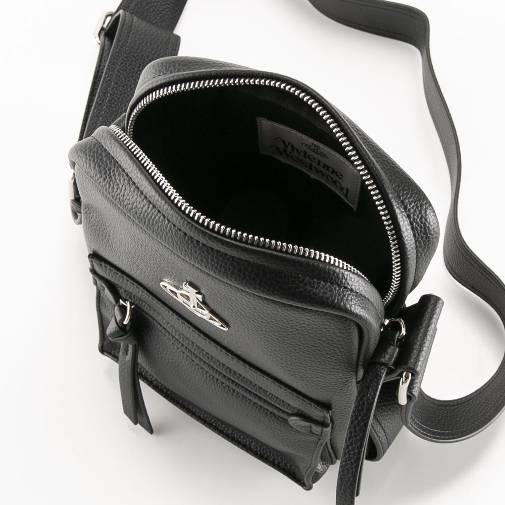 ヴィヴィアンウエストウッド Vivienne Westwood ショルダーバッグ JACKSON PU GRAIN 4803000BU-S000D【FITHOUSE ONLINE SHOP】