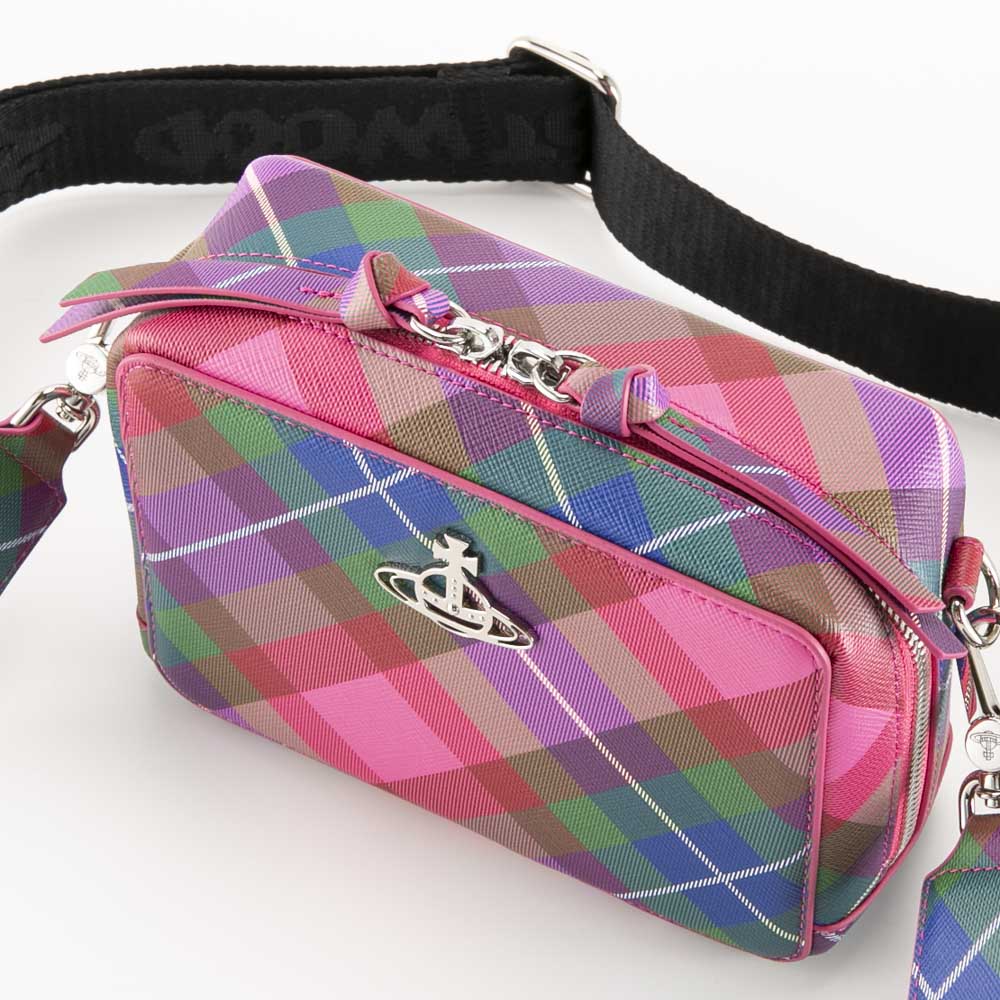 ヴィヴィアンウエストウッド Vivienne Westwood ショルダーバッグ MELIH SAFFIANO PRINTED 58010003U-S001O【FITHOUSE ONLINE SHOP】