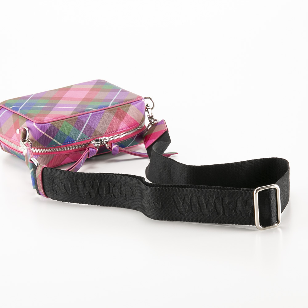 ヴィヴィアンウエストウッド Vivienne Westwood ショルダーバッグ MELIH SAFFIANO PRINTED 58010003U-S001O【FITHOUSE ONLINE SHOP】
