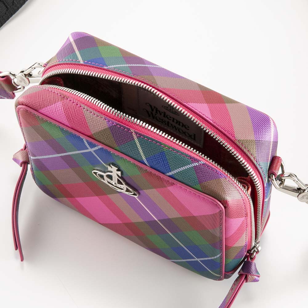 ヴィヴィアンウエストウッド Vivienne Westwood ショルダーバッグ MELIH SAFFIANO PRINTED 58010003U-S001O【FITHOUSE ONLINE SHOP】