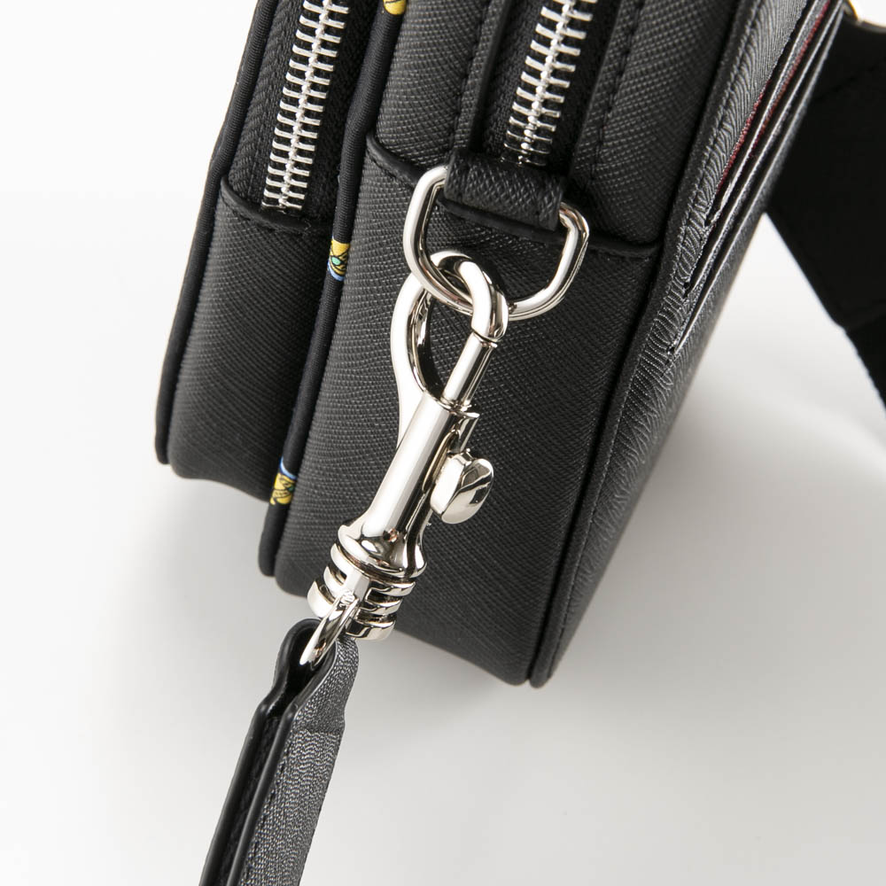 ヴィヴィアンウエストウッド Vivienne Westwood ショルダーバッグ PRINTED NEOPRENE PHONE CROSSBODY/BLACK+BABY ORBS 58030002U-W00ZQ【FITHOUSE ONLINE SHOP】