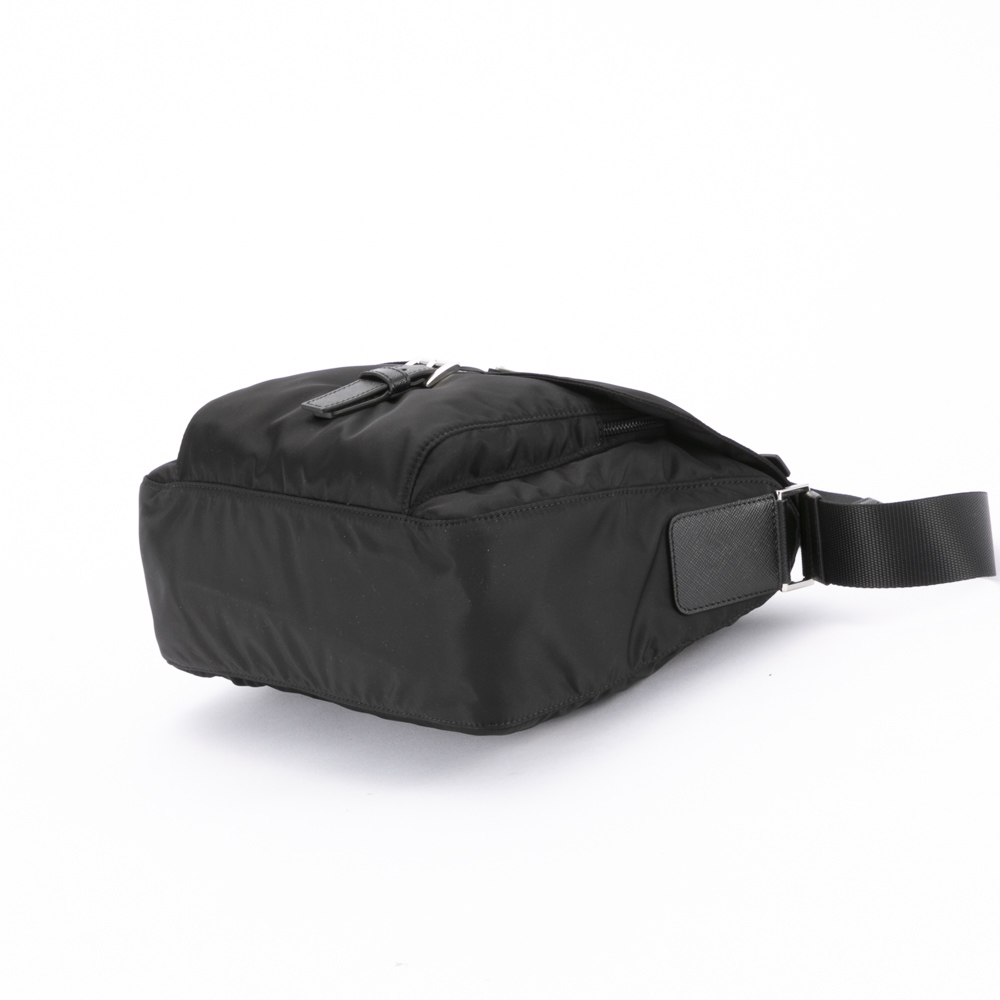 プラダ PRADA ショルダーバッグ ReNylon フラップベルトポシェット 1BD994 RV44 B1M【FITHOUSE ONLINE SHOP】