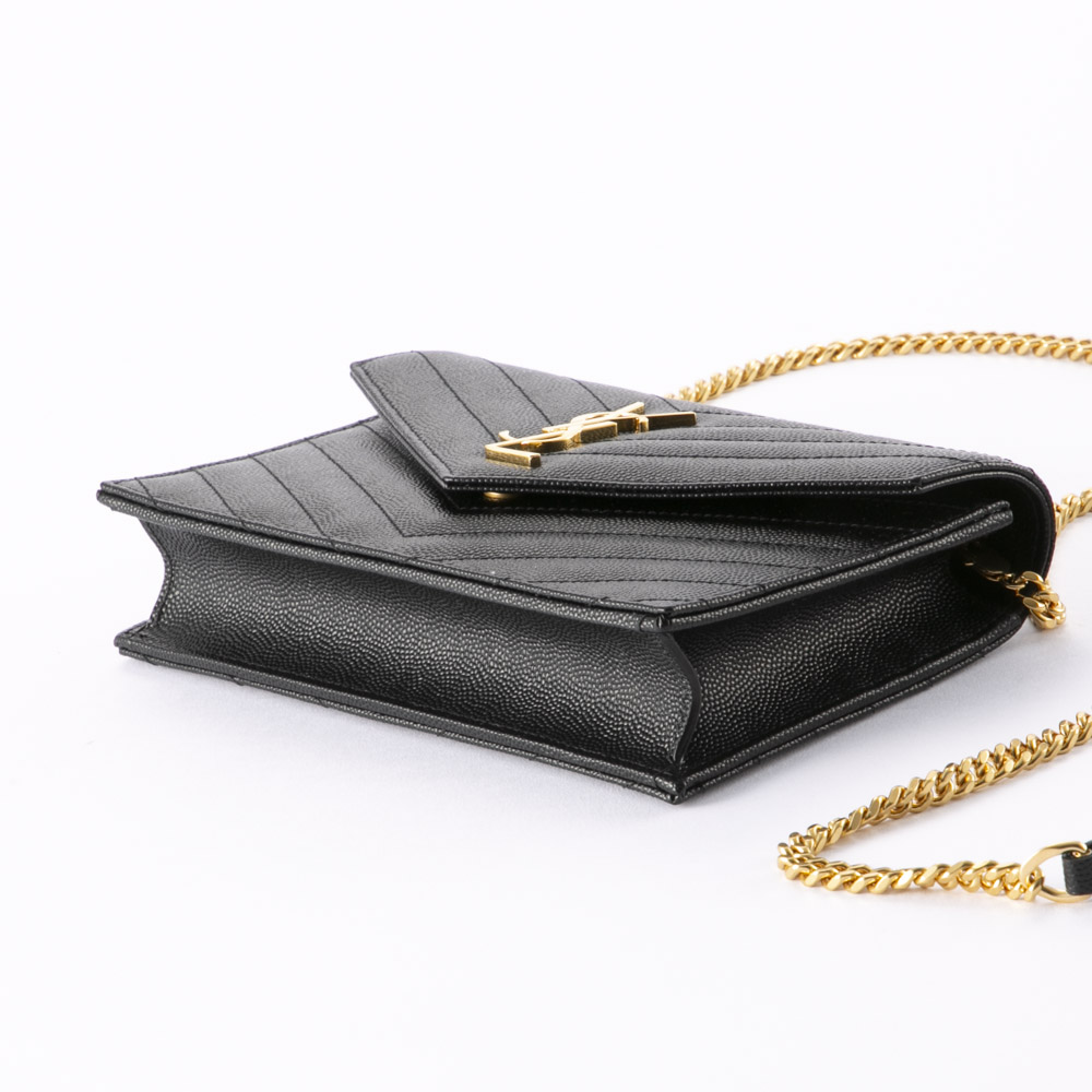 サンローラン SAINT LAURENT ショルダーバッグ カサンドラ エンベロープ チェーンウォレット 742920BOW01【FITHOUSE ONLINE SHOP】