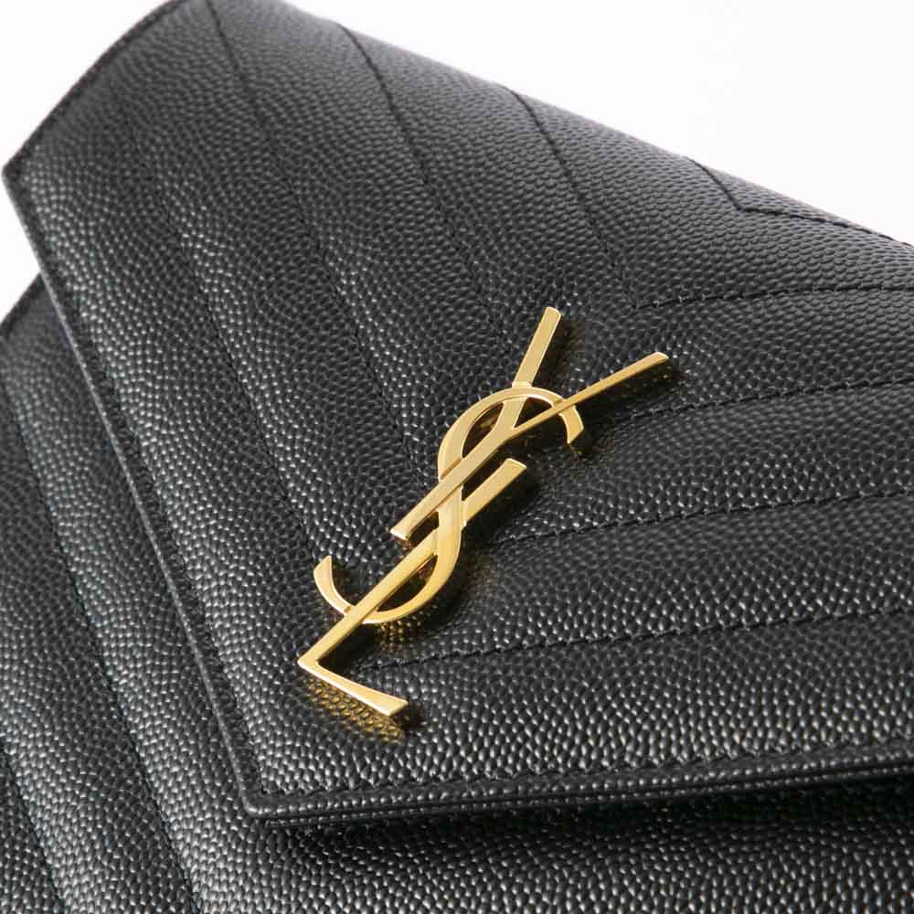 サンローラン SAINT LAURENT ショルダーバッグ カサンドラ エンベロープ チェーンウォレット 742920BOW01【FITHOUSE ONLINE SHOP】
