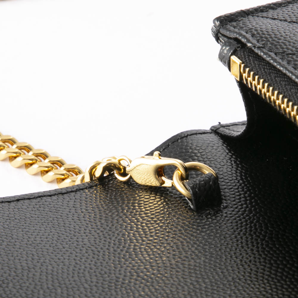 サンローラン SAINT LAURENT ショルダーバッグ カサンドラ エンベロープ チェーンウォレット 742920BOW01【FITHOUSE ONLINE SHOP】