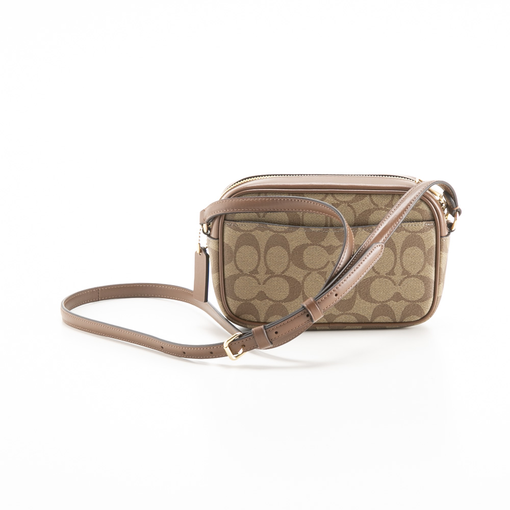 コーチ COACH ショルダーバッグ ミニ ジェイミー カメラバッグ シグネチャー キャンバス CQ874【FITHOUSE ONLINE SHOP】
