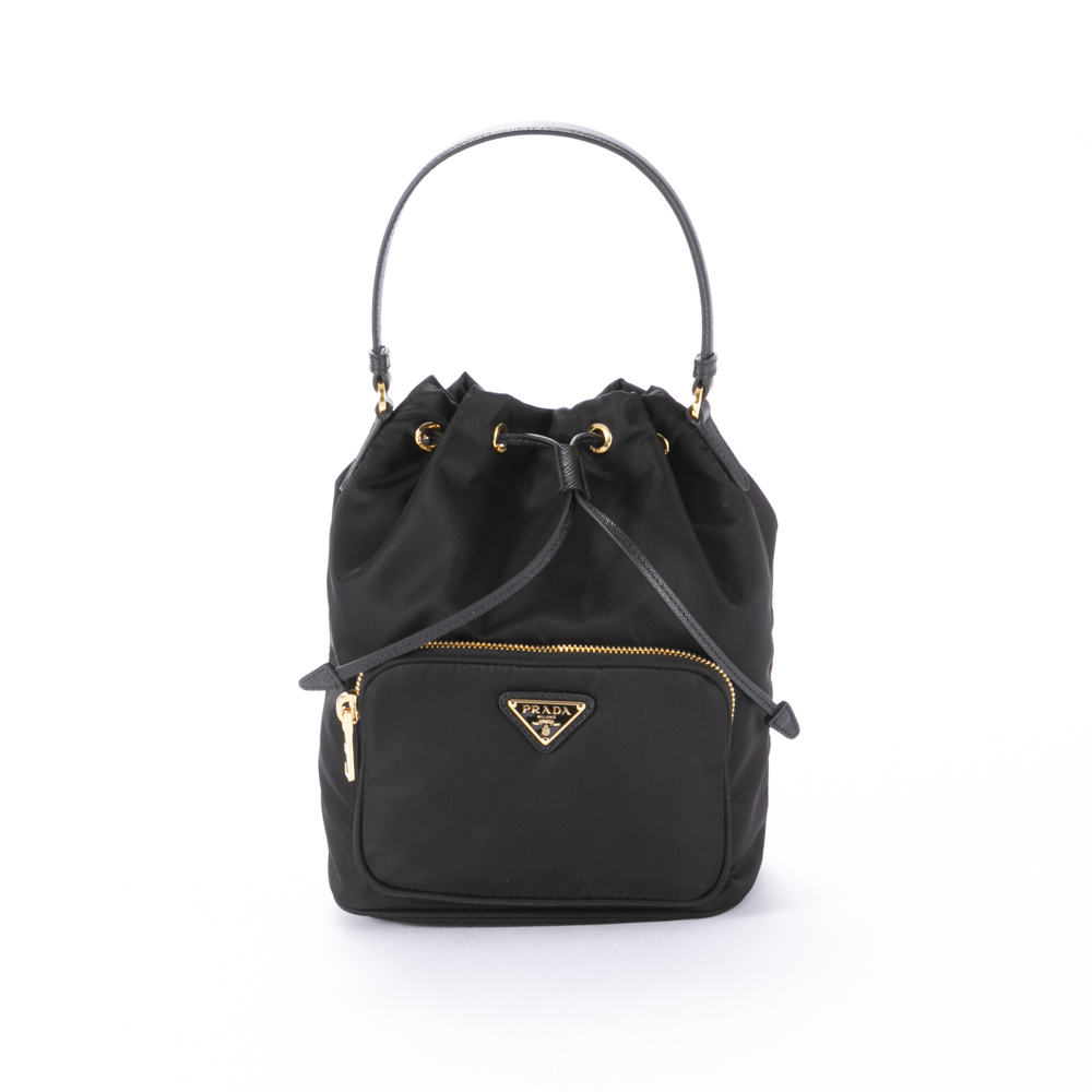 プラダ PRADA ReNylon デュエット巾着ショルダーバッグ 1BH038 RV44 UOP【FITHOUSE ONLINE SHOP】