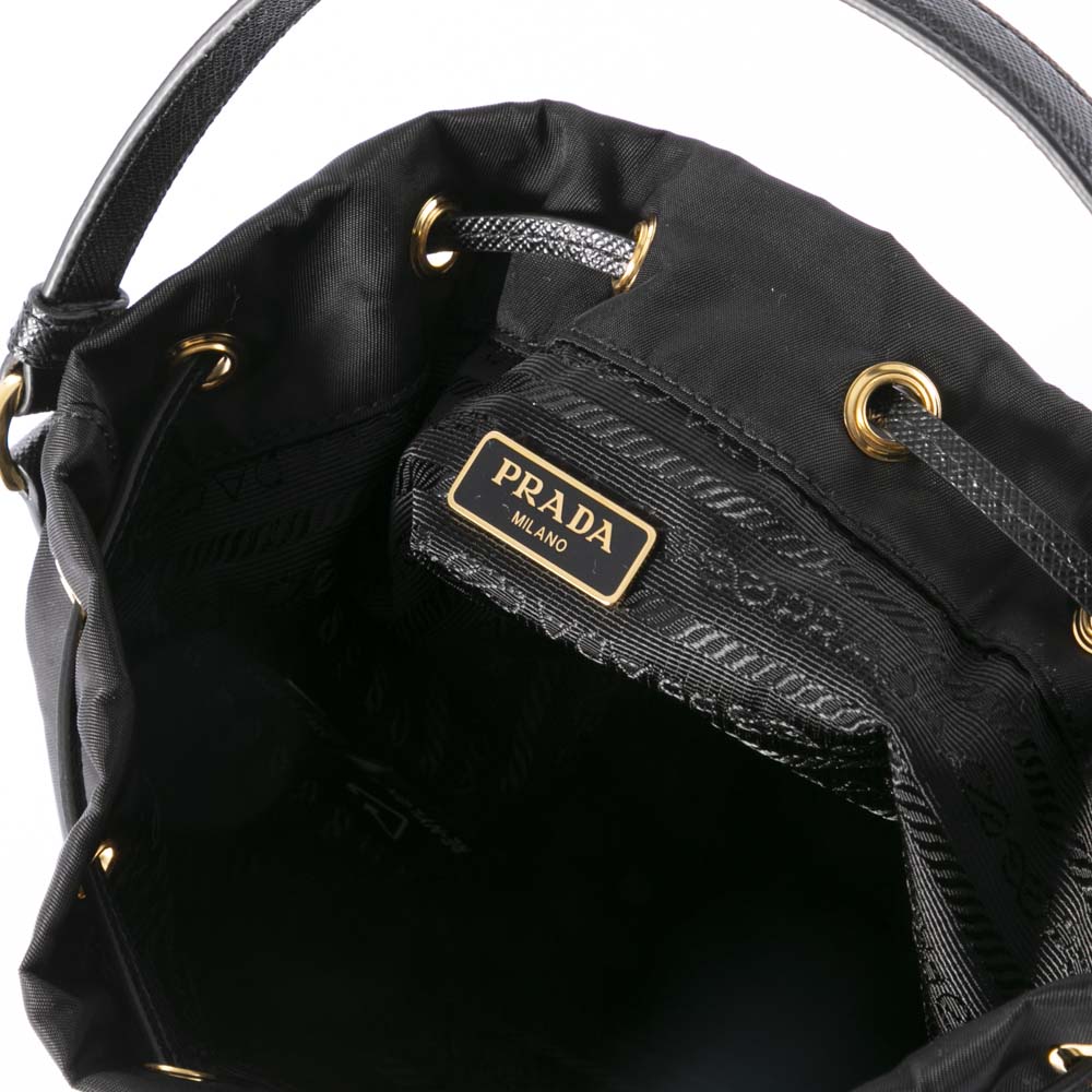 プラダ PRADA ReNylon デュエット巾着ショルダーバッグ 1BH038 RV44 UOP【FITHOUSE ONLINE SHOP】