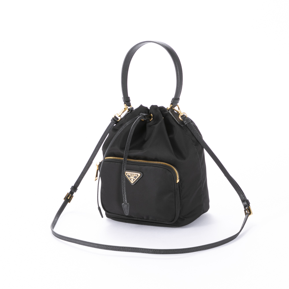 プラダ PRADA ReNylon デュエット巾着ショルダーバッグ 1BH038 RV44 UOP【FITHOUSE ONLINE SHOP】