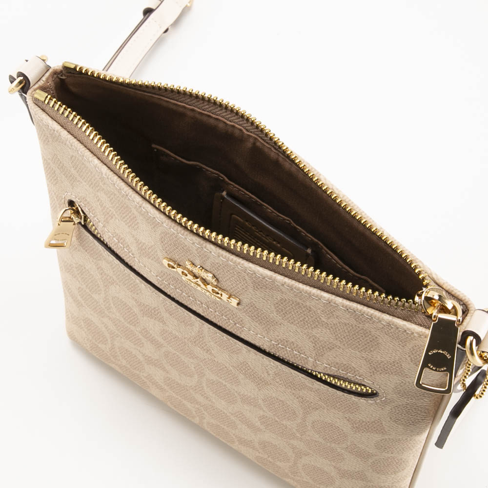 コーチ COACH ショルダーバッグ シグネチャー ミニローワン ファイルバッグ CW325【FITHOUSE ONLINE SHOP】