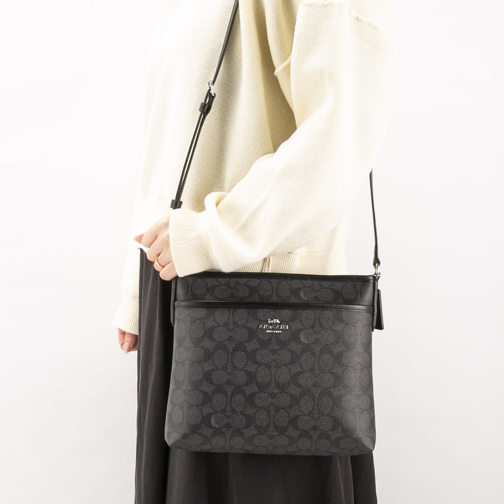 コーチ COACH ショルダーバッグ シグネチャー ファイルバッグ CCQ21【FITHOUSE ONLINE SHOP】