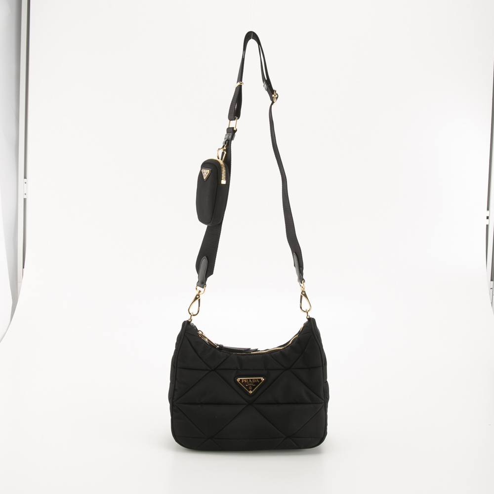 プラダ PRADA ショルダーバッグ TESSUTO QUILTING 1BC151 RDJN D9M【FITHOUSE ONLINE SHOP】