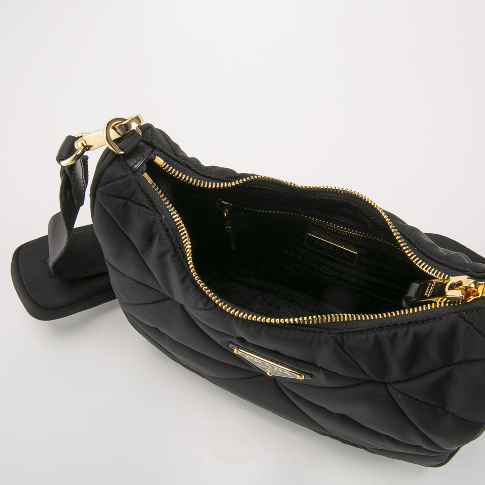 プラダ PRADA ショルダーバッグ TESSUTO QUILTING 1BC151 RDJN D9M【FITHOUSE ONLINE SHOP】