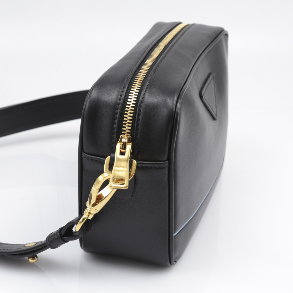 プラダ PRADA ショルダーバッグ ミラージュレザーナナメSD/NERO 1BH093 