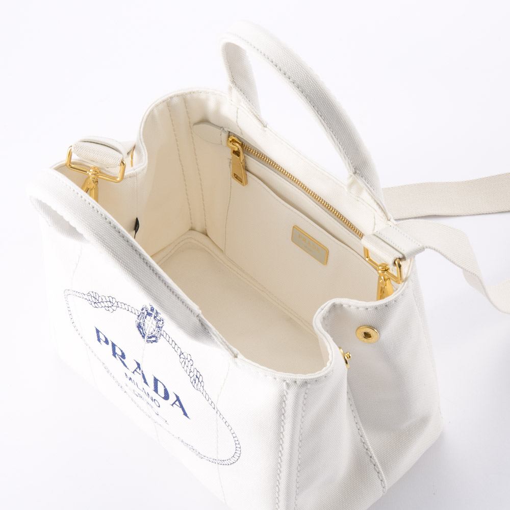 プラダ PRADA トートバッグ レディース CANAPAロゴトートSD付