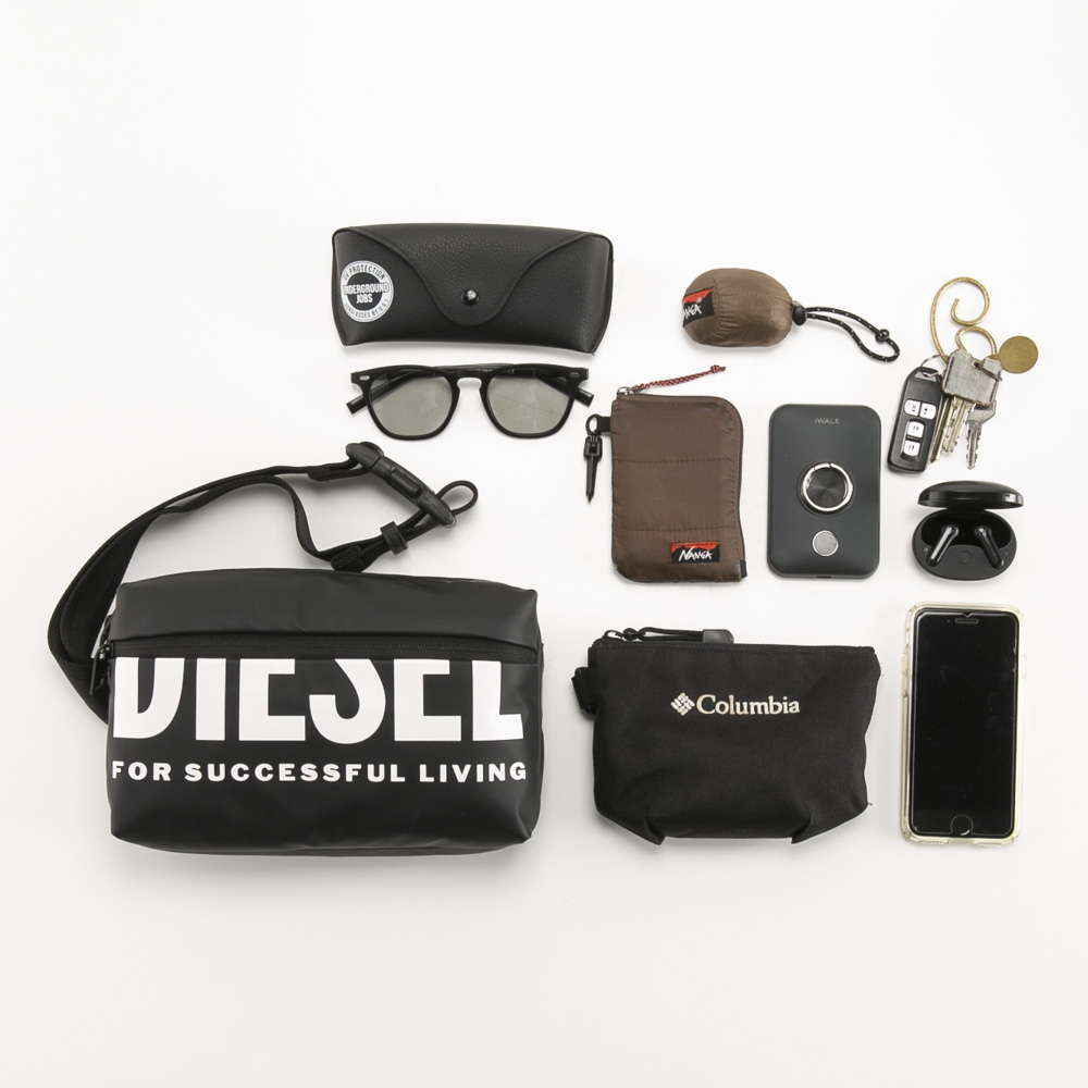 ディーゼル DIESEL ボディバッグ BOLDMESSAGE F-BOLD CROSSBODY X07280P3188【FITHOUSE ONLINE SHOP】