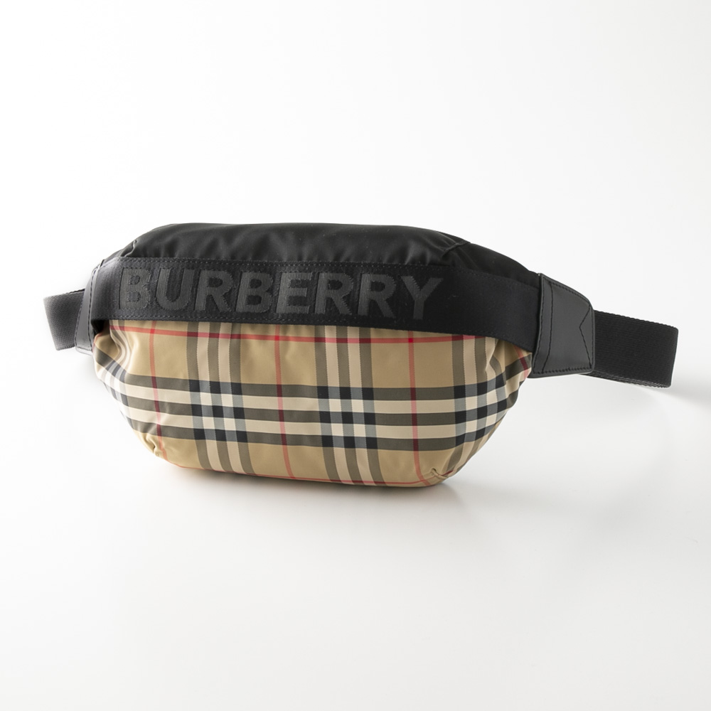 バーバリー BURBERRY ウエスト・ボディバッグ ECONYL ヴィンテージチェック SONNY バムバッグ 8026557【FITHOUSE ONLINE SHOP】