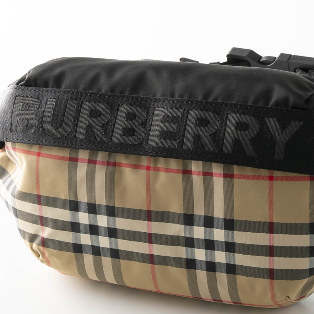 バーバリー BURBERRY ウエスト・ボディバッグ ECONYL ヴィンテージチェック SONNY バムバッグ 8026557【FITHOUSE ONLINE SHOP】