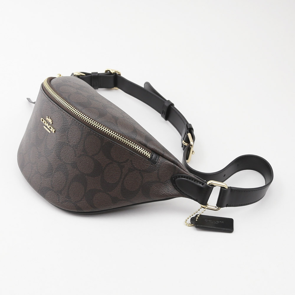 コーチ COACH ウエスト・ボディバッグ PVCシグネウエストベルト F48740 
