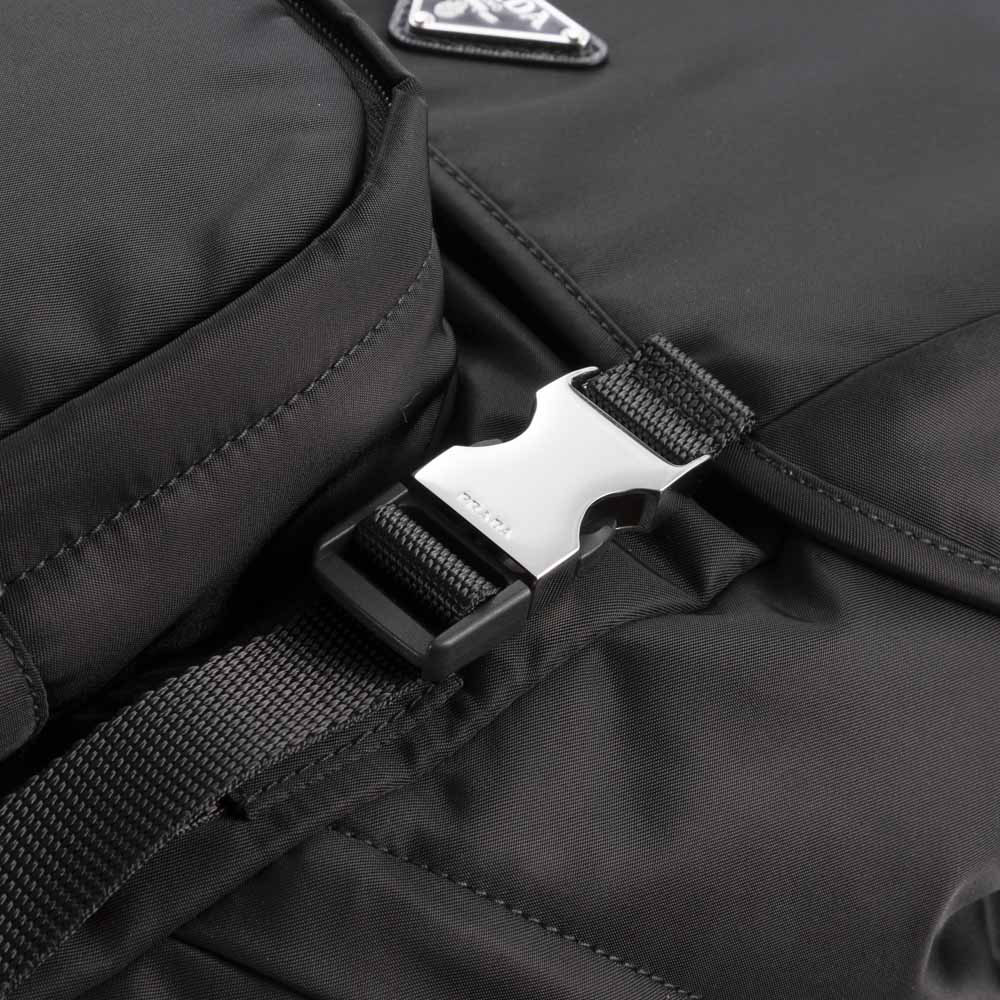 プラダ PRADA ReNylon+SAFFIANO 前ZIP付きバックパック 2VZ135 プラダ PRADA ReNylon+SAFFIANO 前ZIP付きバックパック 2VZ135