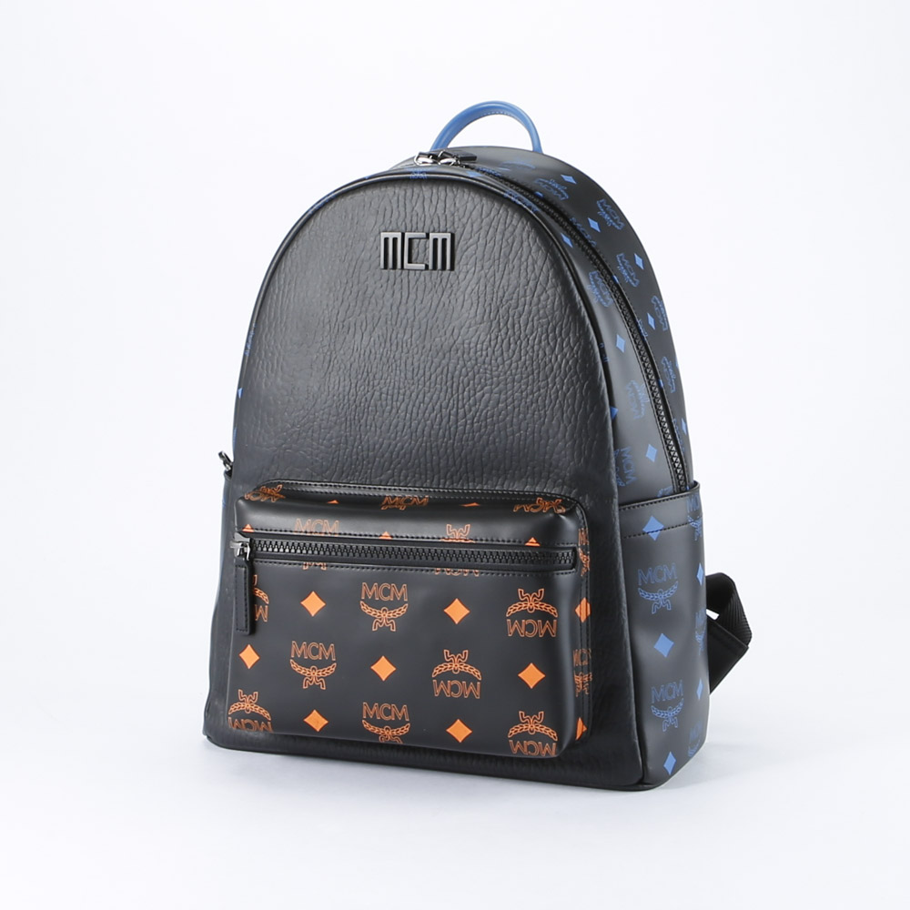 エムシーエム MCM バックパック COLOR SPLASH LOGO STARK BACKPACK MD MMKBASX04【FITHOUSE ONLINE SHOP】