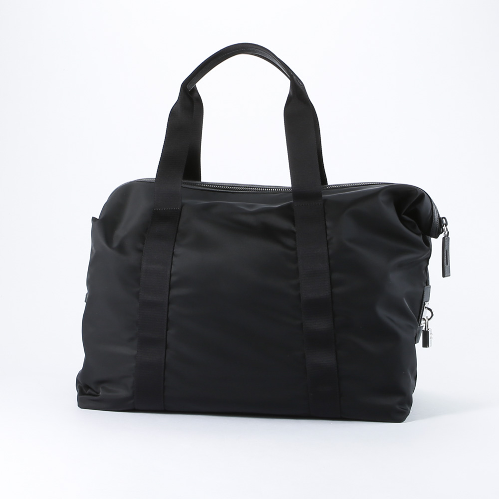 プラダ PRADA ボストンバッグ ReNylon＋SAFFIANO ダッフルトラベルボストン/NERO 2VC796-2DMH-OOO【FITHOUSE ONLINE SHOP】