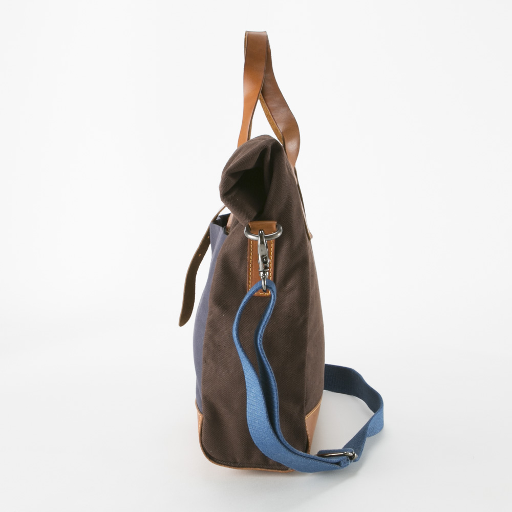 オフィチネフェデラーリ OFFICINE FEDERALI ロールアップラップトートCANVAS OF003-MBT【FITHOUSE ONLINE SHOP】