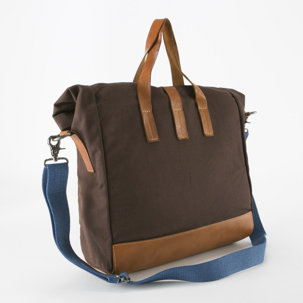 オフィチネフェデラーリ OFFICINE FEDERALI ロールアップラップトートCANVAS OF003-MBT【FITHOUSE ONLINE SHOP】