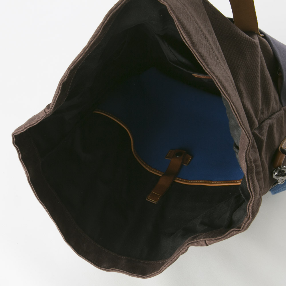 オフィチネフェデラーリ OFFICINE FEDERALI ロールアップラップトートCANVAS OF003-MBT【FITHOUSE ONLINE SHOP】