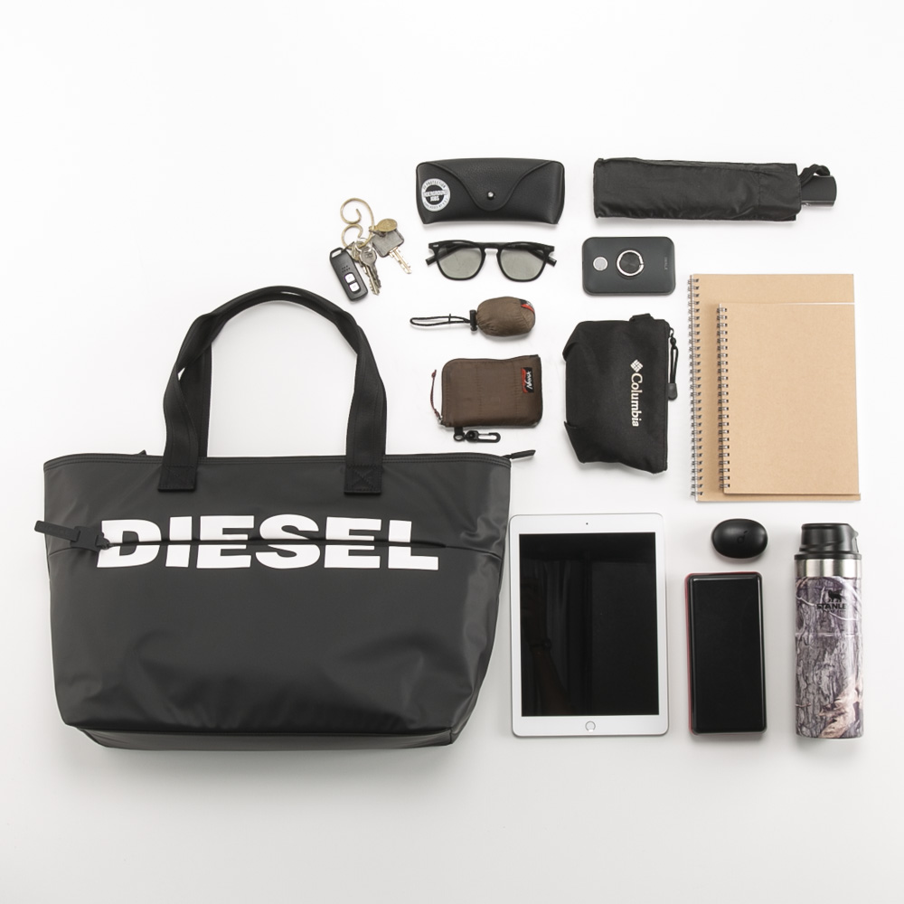 ディーゼル DIESEL REPRODUCTION BOLD MESSAGE F-BOLD ロゴトートバッグ X06248P1705【FITHOUSE ONLINE SHOP】