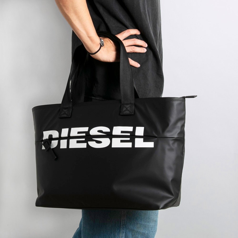 ディーゼル DIESEL REPRODUCTION BOLD MESSAGE F-BOLD ロゴトートバッグ X06248P1705【FITHOUSE ONLINE SHOP】