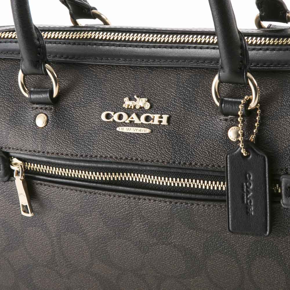 コーチ COACH ボストンバッグ PVCシグネチャーローワンサッチェル F83607【FITHOUSE ONLINE SHOP】