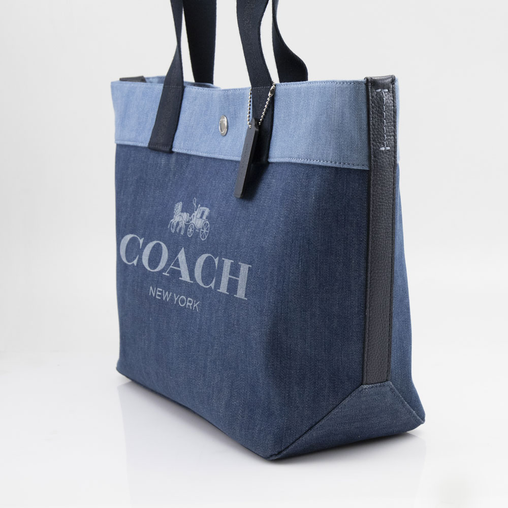 COACH新品大特価❗️デニムキャンバストートバック