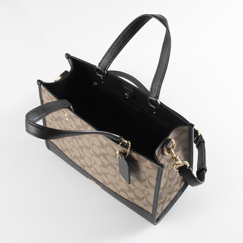 ブラック系レビュー高評価の商品! COACH 新作 デンプシーキャリー 都内で ショルダーバッグ コーチデンプシーキャリーオール 新品COACHコーチ ショルダーバッグ