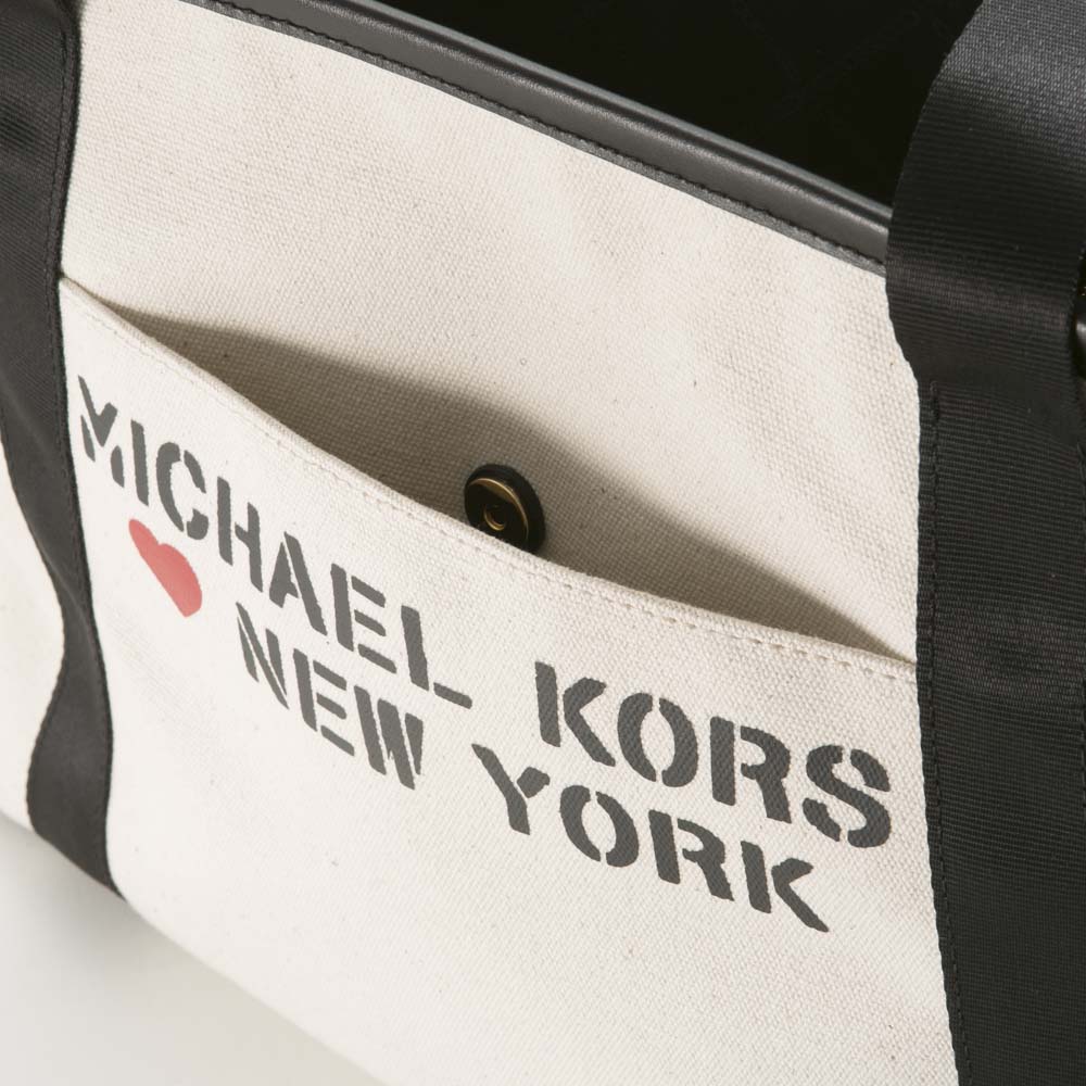 マイケルコース MICHAEL KORS トートバッグ THE MICHAEL LG キャンバス TOTE NEW YORK 30S0G01T9C【FITHOUSE ONLINE SHOP】
