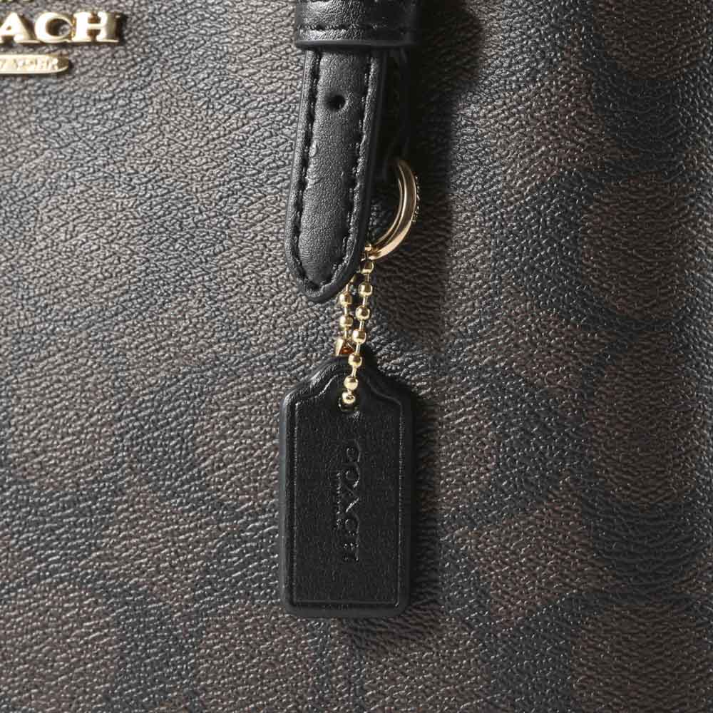 コーチ COACH ハンド・トートバッグ PVCシグネチャー モリー SD