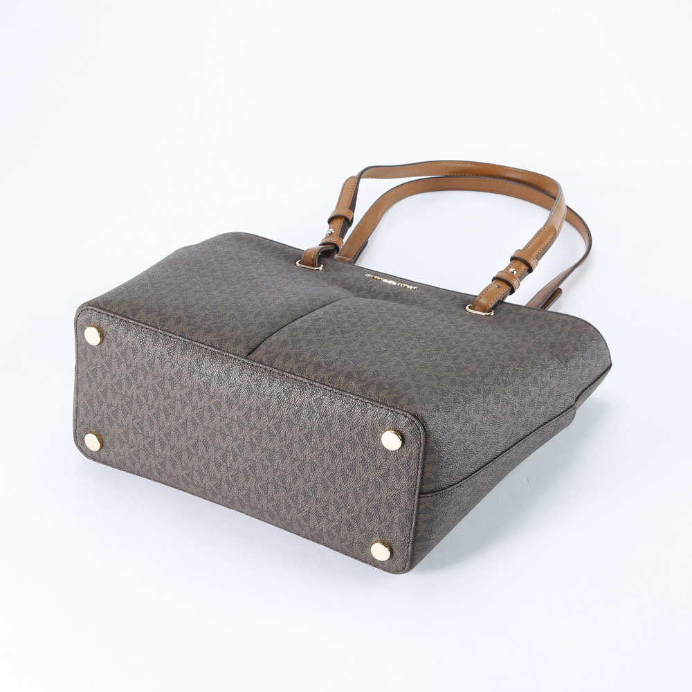 MICHAEL KORS BEDFORD PVC MD TZ POCKET TOTE