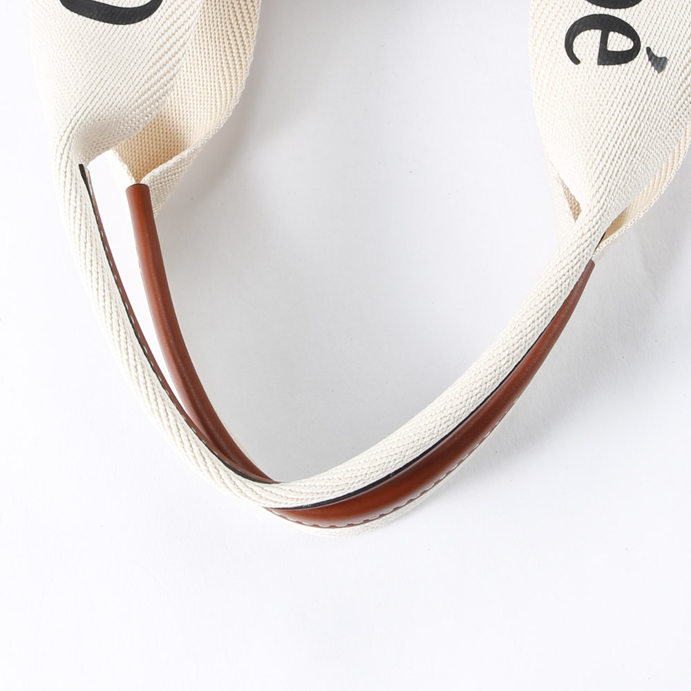 クロエ chloe WOODY LG キャンバストートバッグ 21US382/E66【FITHOUSE ONLINE SHOP】